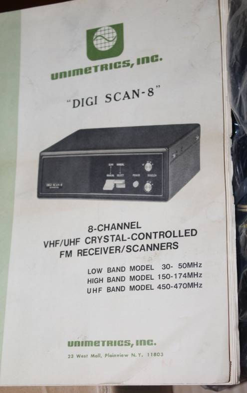 Unimetrics DIGI SCAN 8
